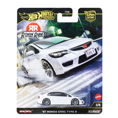 Hot Wheels Premium Car Culture Ronin Run II 07 Honda Civic Type R
