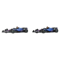 Hot Wheels Premium Atlassian Williams Racing 2025 Formula 1® Team #23 Alex Albon & Team #55 Carlos Sainz