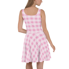 Gingham Print Dress - Barbie the Movie