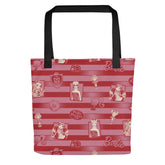 Mattel 80th Retro Dolls Club Pink Tote Bag