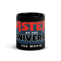 Masters of the Universe The Movie Logo Black Mug
