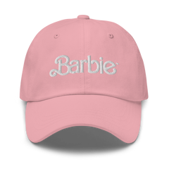 Barbie Classic Logo Pink Baseball Hat