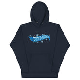 Hot Wheels Snowflake Gears Logo Navy Hoodie