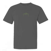 Masters of the Universe Club Grayskull Gray Embroidered T-Shirt