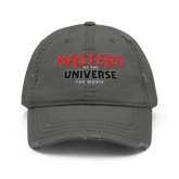 Masters of the Universe The Movie Logo Grey Dad Hat