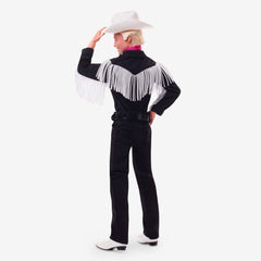 Ken Doll in Black and White Western Outfit – Barbie The Movie