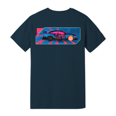 Hot Wheels x Mercedes Benz Embroidered Navy T-Shirt