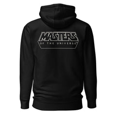 Masters of the Universe Club Grayskull Black Embroidered Hoodie