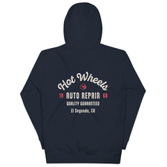 Hot Wheels Customizable Auto Repair Mechanic Navy Hoodie