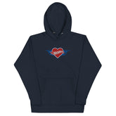 Hot Wheels Heart with Flame Hoodie