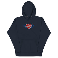 Hot Wheels Heart with Flame Hoodie