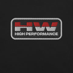 Hot Wheels High Performance Racing Embroidered Black T-Shirt