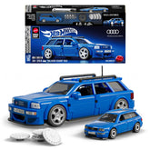 Mattel Brick Shop Hot Wheels Audi Avant RS2 Building Set