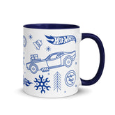 Hot Wheels Holiday Icons White Mug