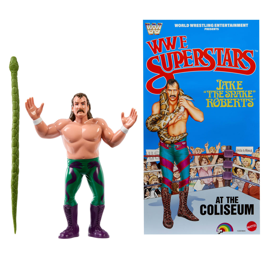 LJN WWE Superstars Jake “The Snake” Roberts Action Figure