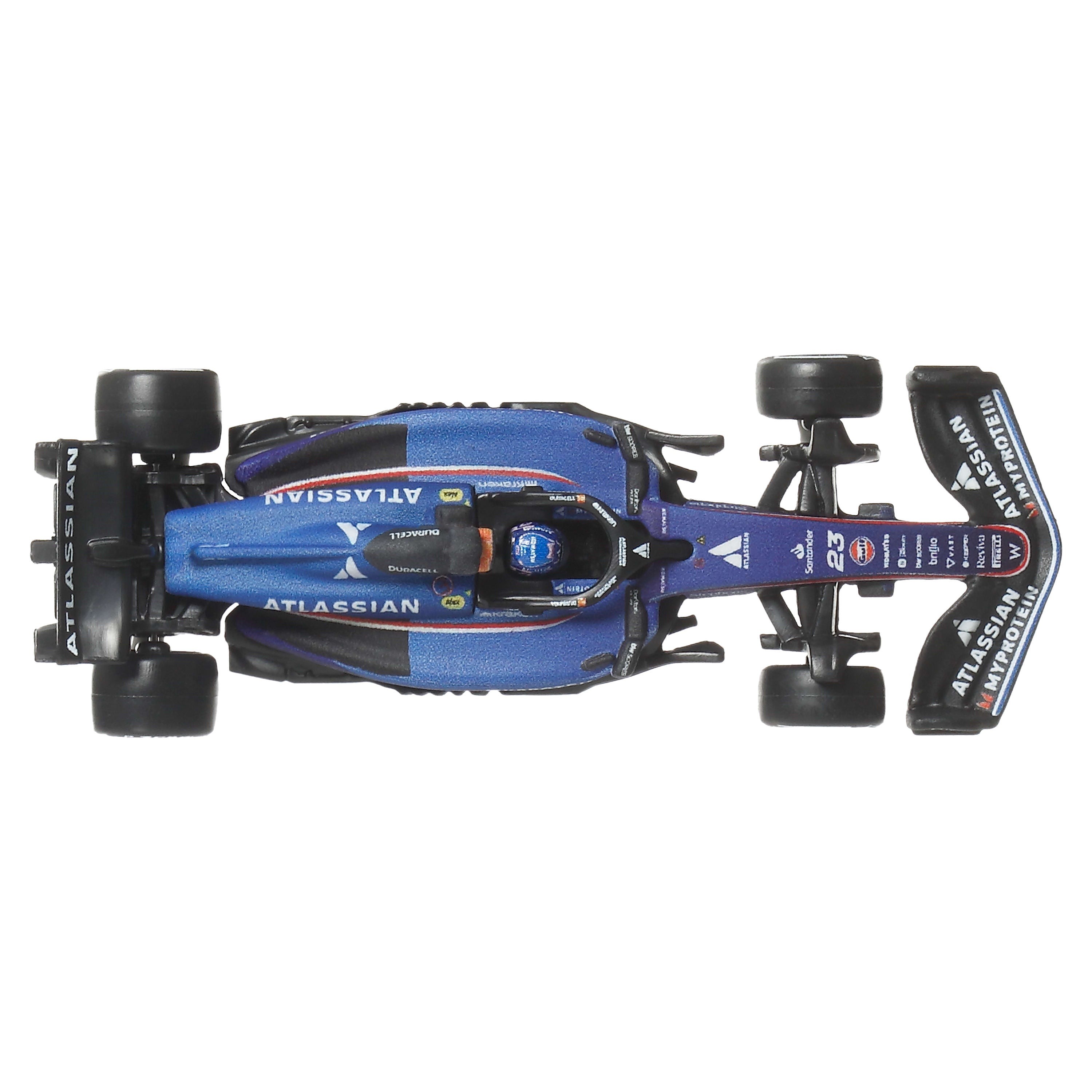 Hot Wheels Premium Atlassian Williams Racing 2025 Formula 1® Team #23 Alex Albon & Team #55 Carlos Sainz