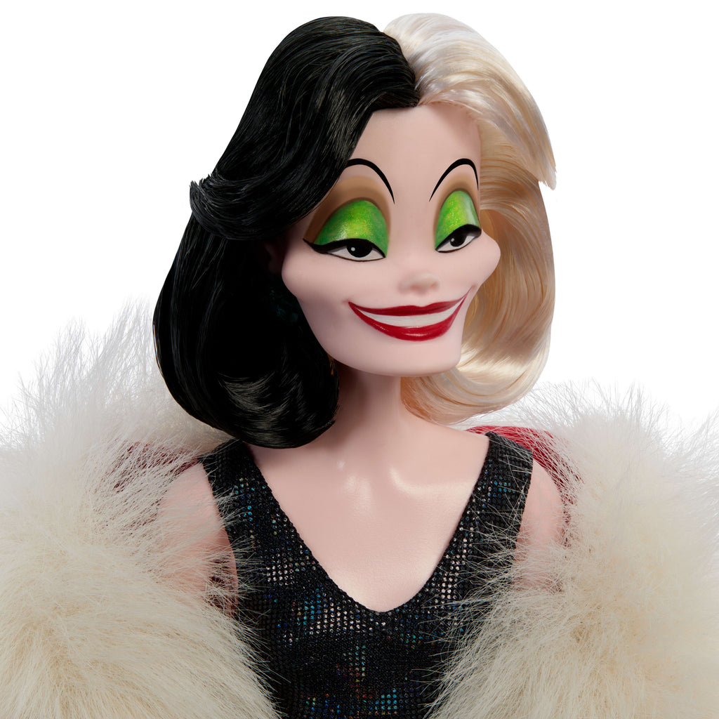 Disney Collector Cruella De Vil Collectible Villains Fashion Doll