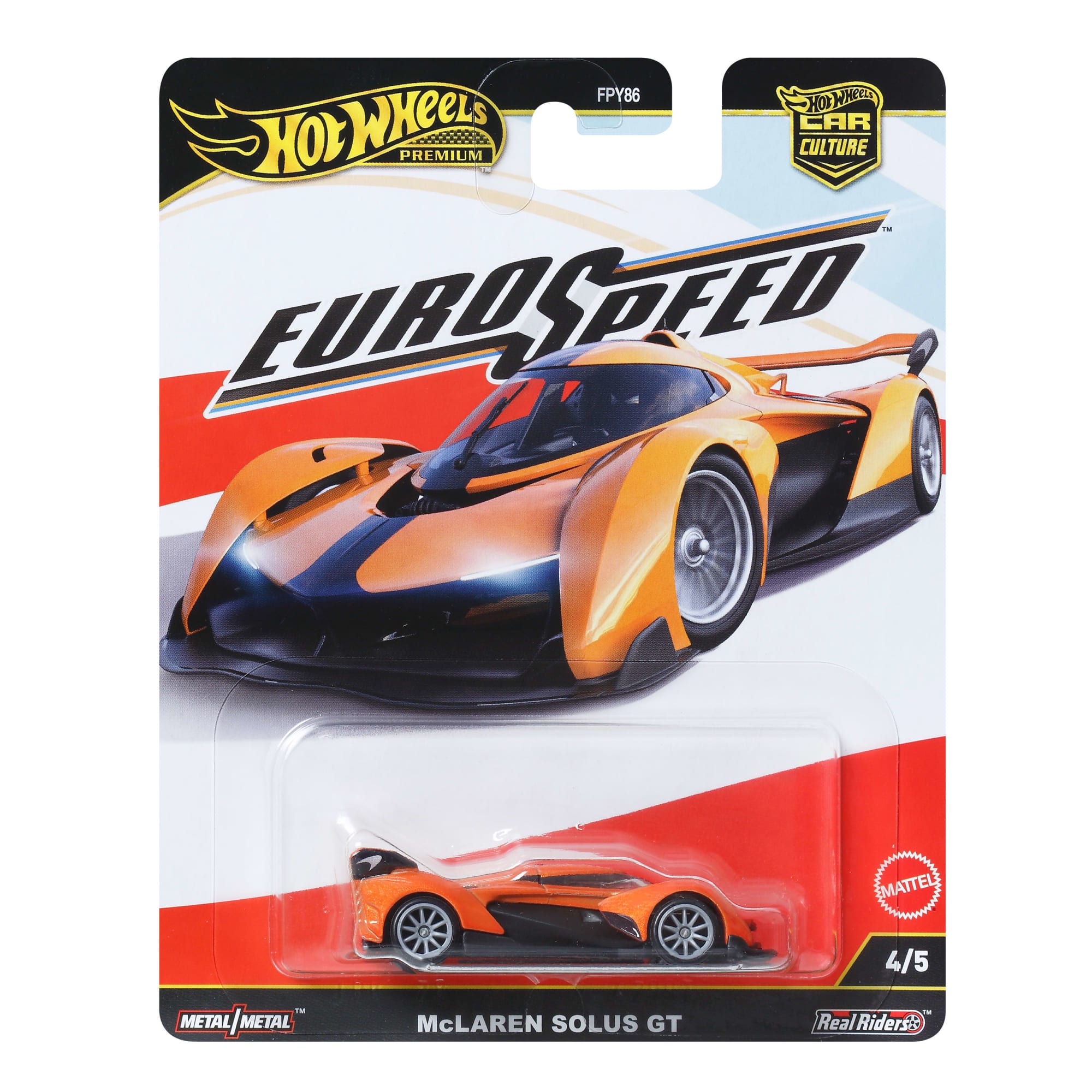 Hot Wheels Premium Car Culture Eurospeed McLaren Solus GT
