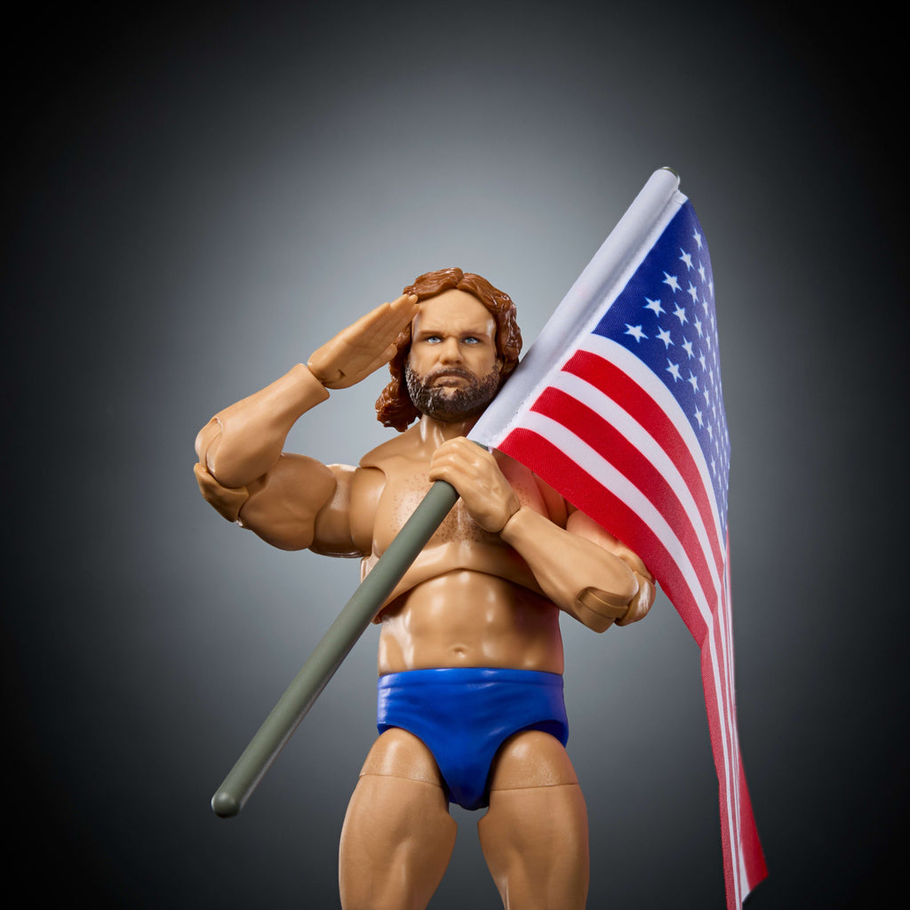 WWE Ultimate Legends Action Hacksaw Jim Duggan Figure