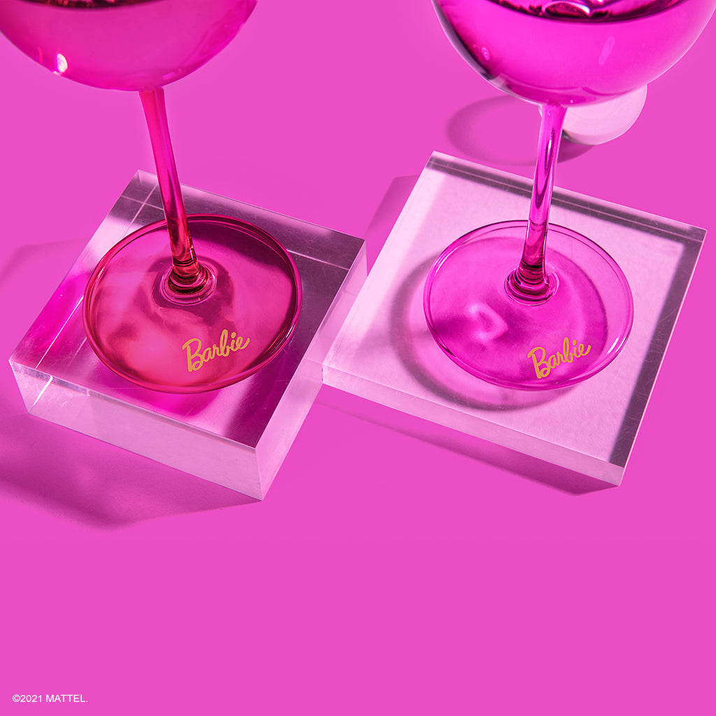 Barbie™ X Dragon Glassware® Wine Glasses