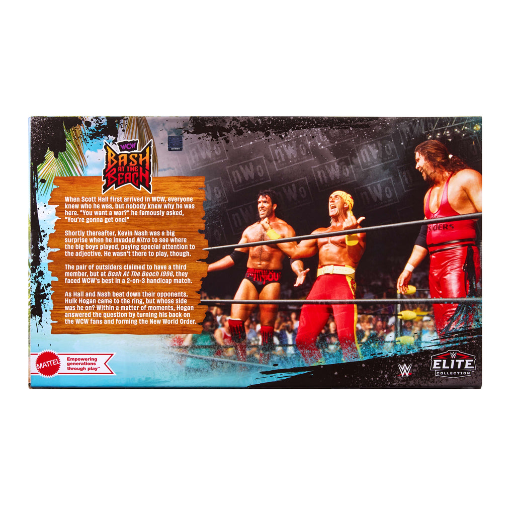 WWE Elite Scott Hall Kevin Nash Hulk Hogan Action Figures