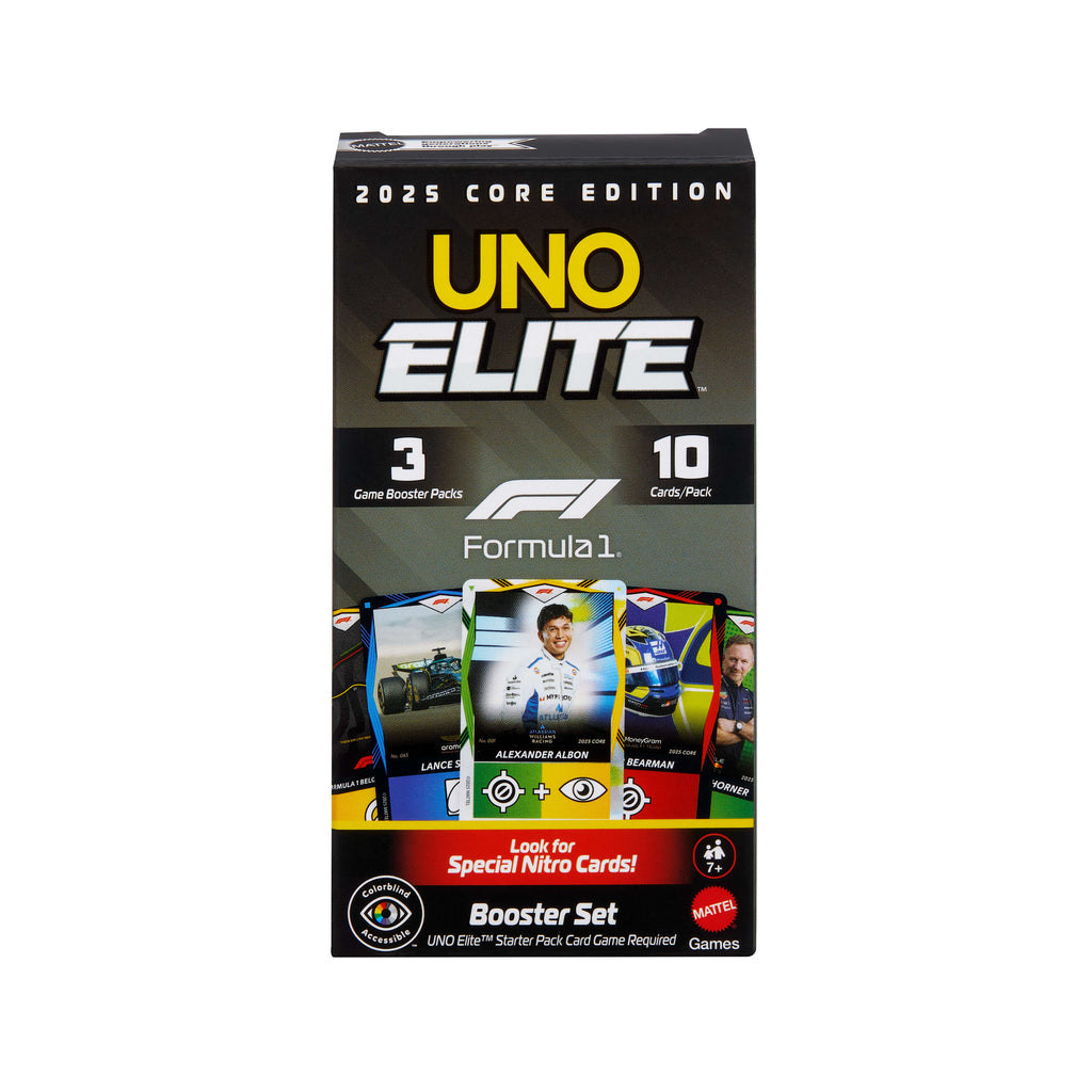 UNO Elite™ Formula 1® 2025 Core Edition Booster Set