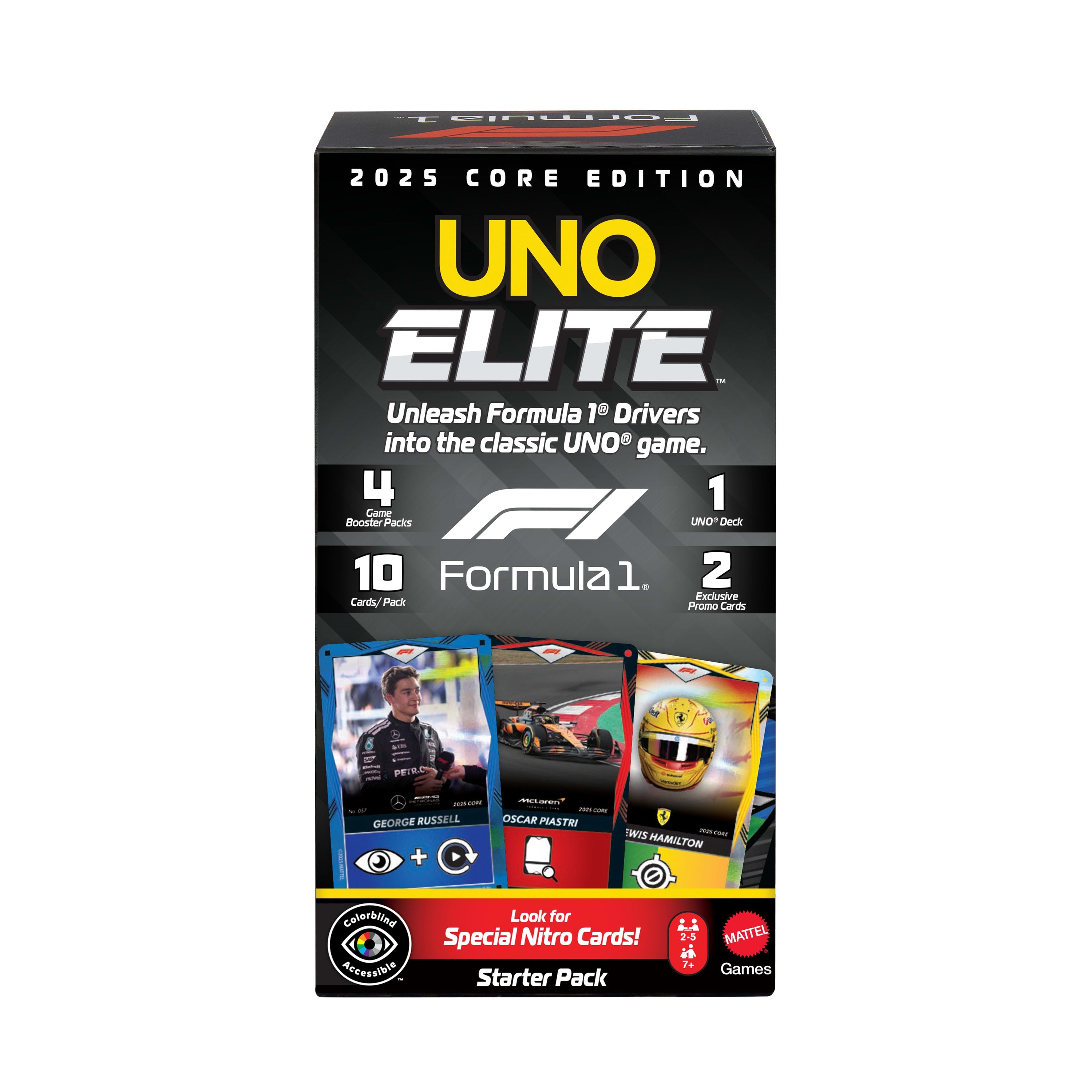 UNO Elite Formula 1® 2025 Core Edition Starter Pack