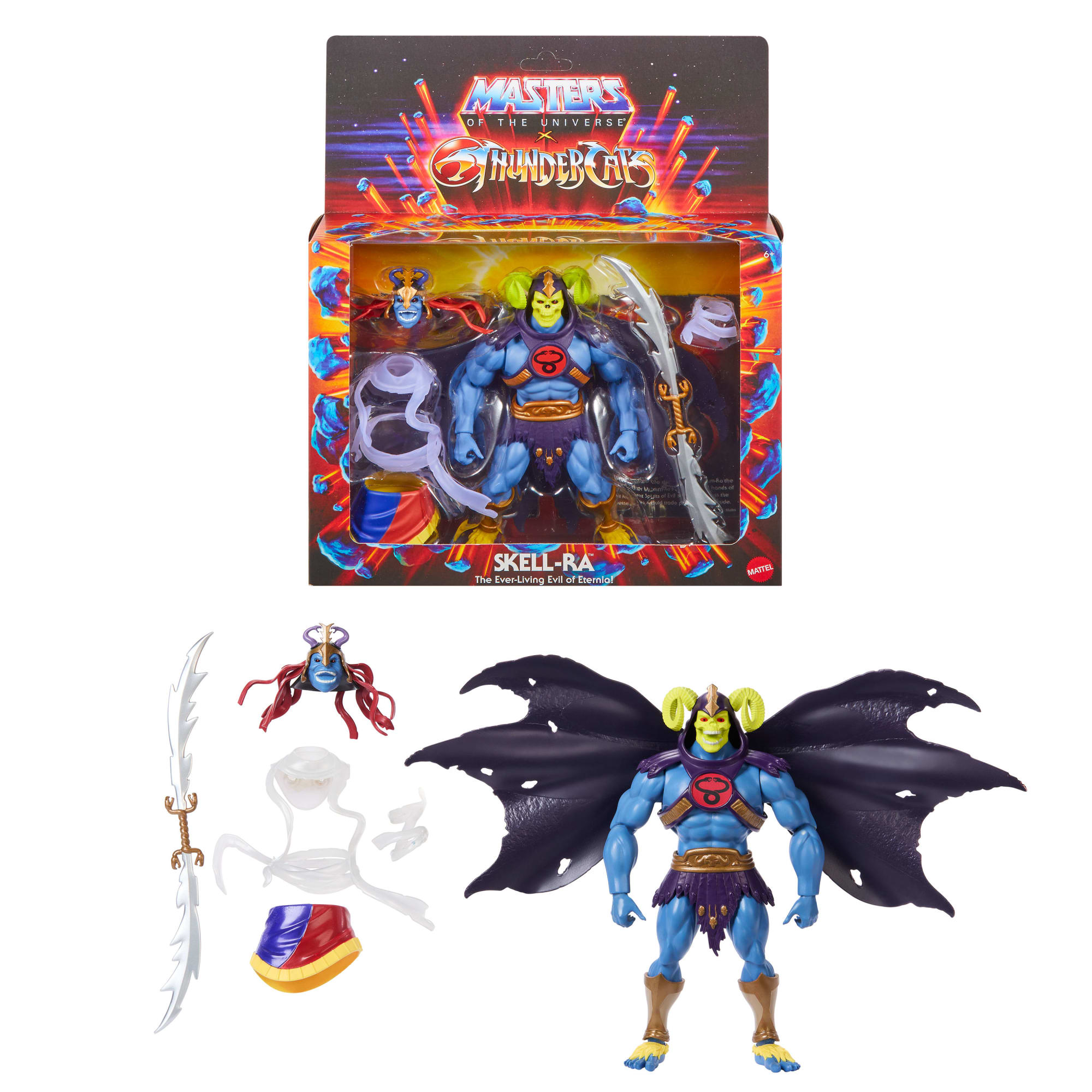 Masters of the Universe Origins x ThunderCats Skell-Ra Action Figure