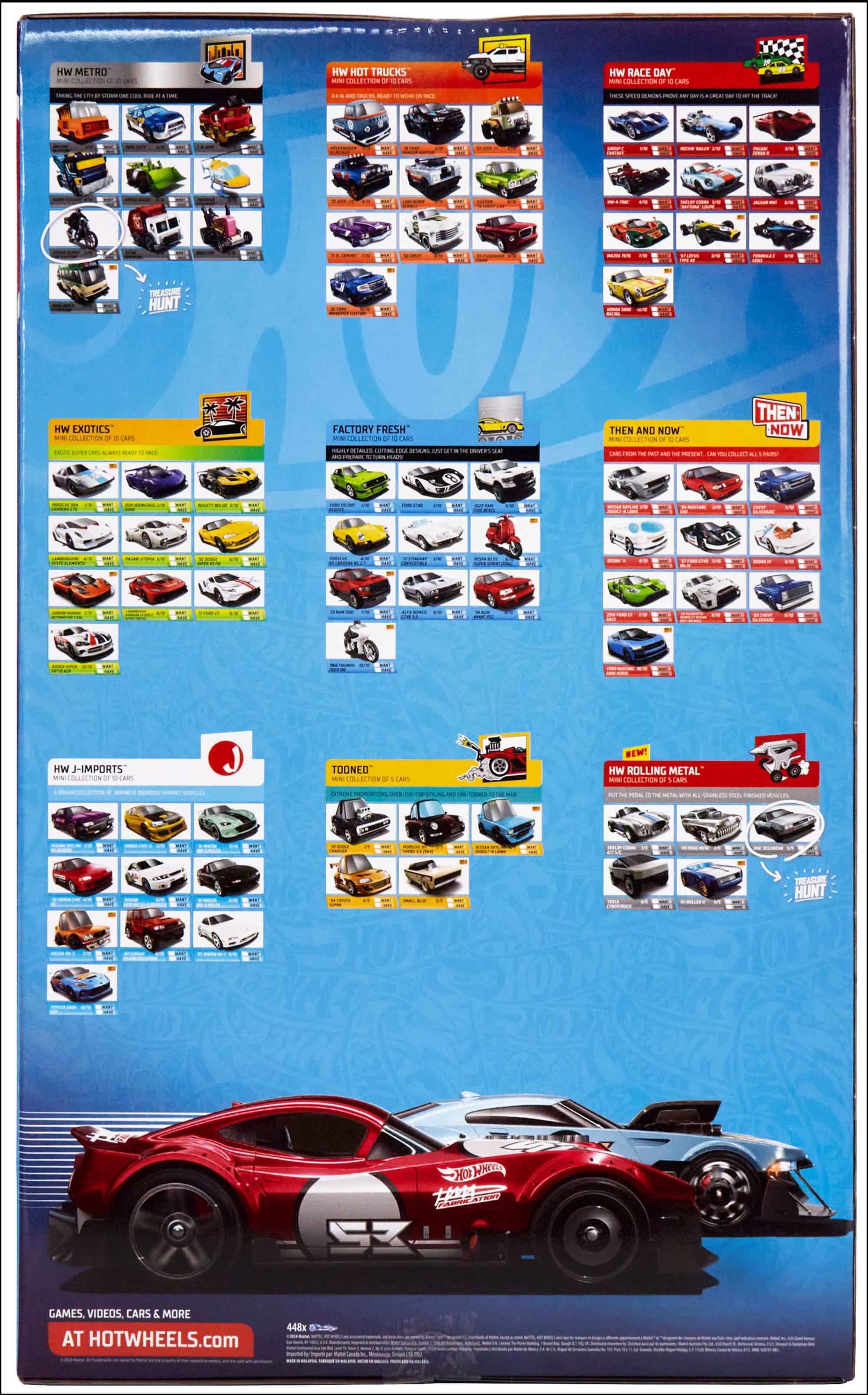 Hot Wheels RLC Exclusive 2024 Hot Wheels Factory-Sealed Set