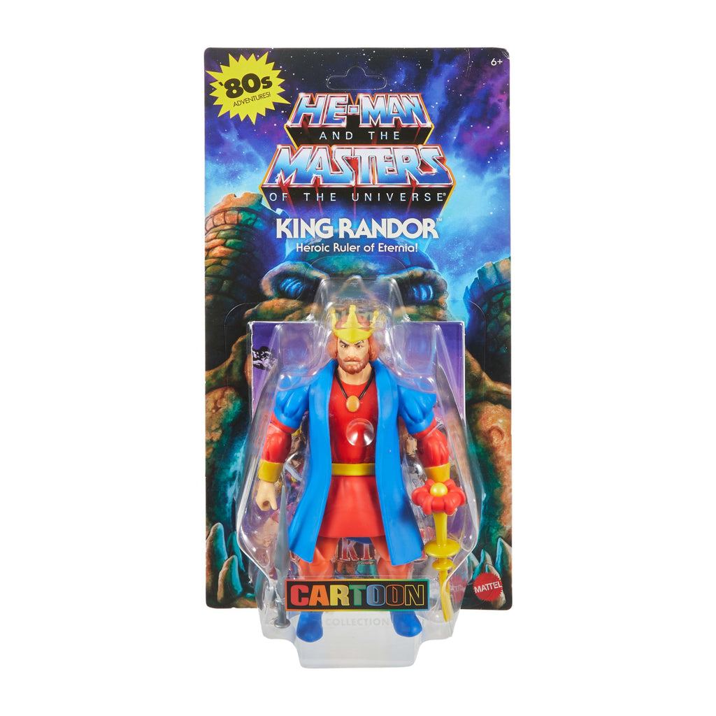 Masters of the Universe Origins Action Figure Cartoon Collection King Randor Action Figure