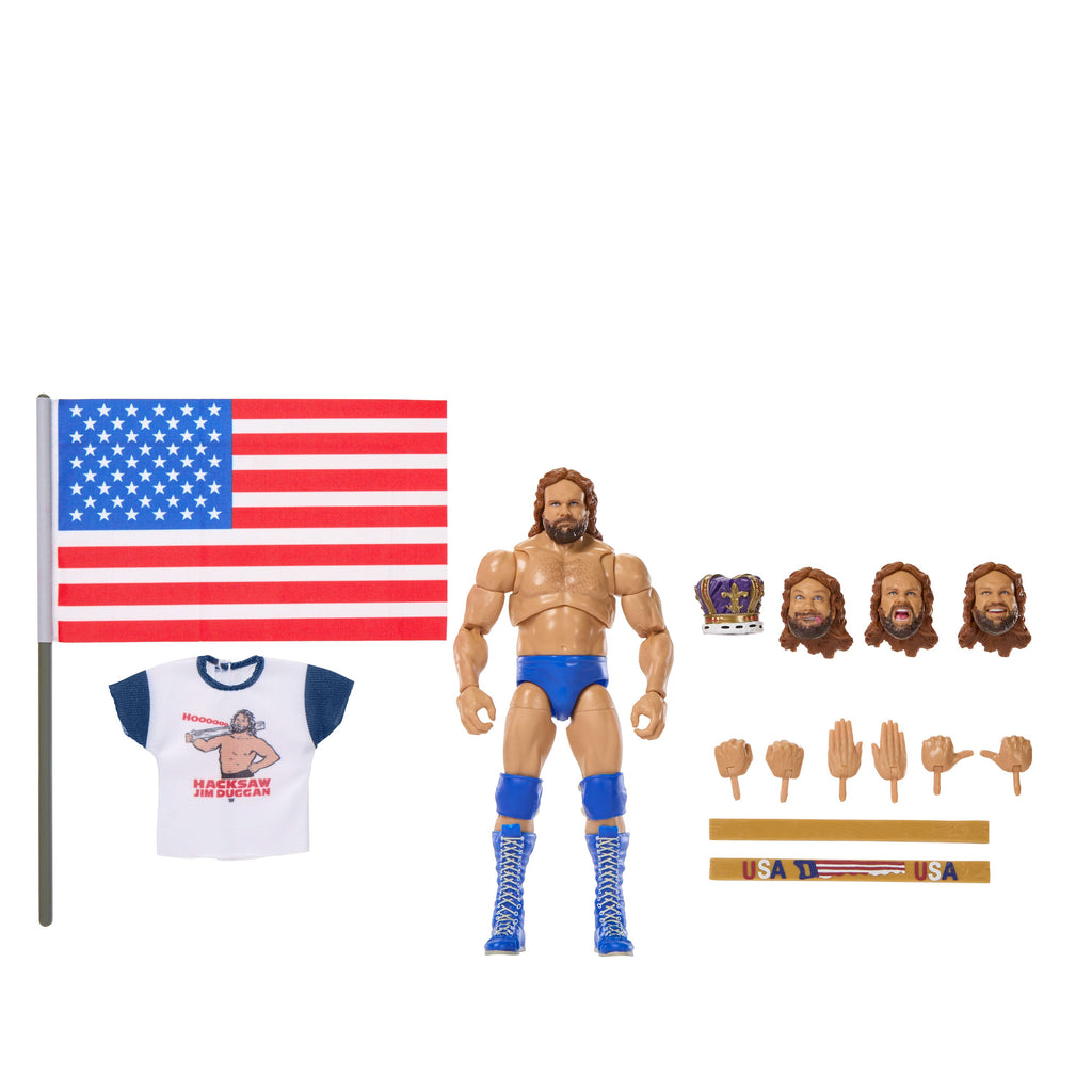WWE Ultimate Legends Action Hacksaw Jim Duggan Figure