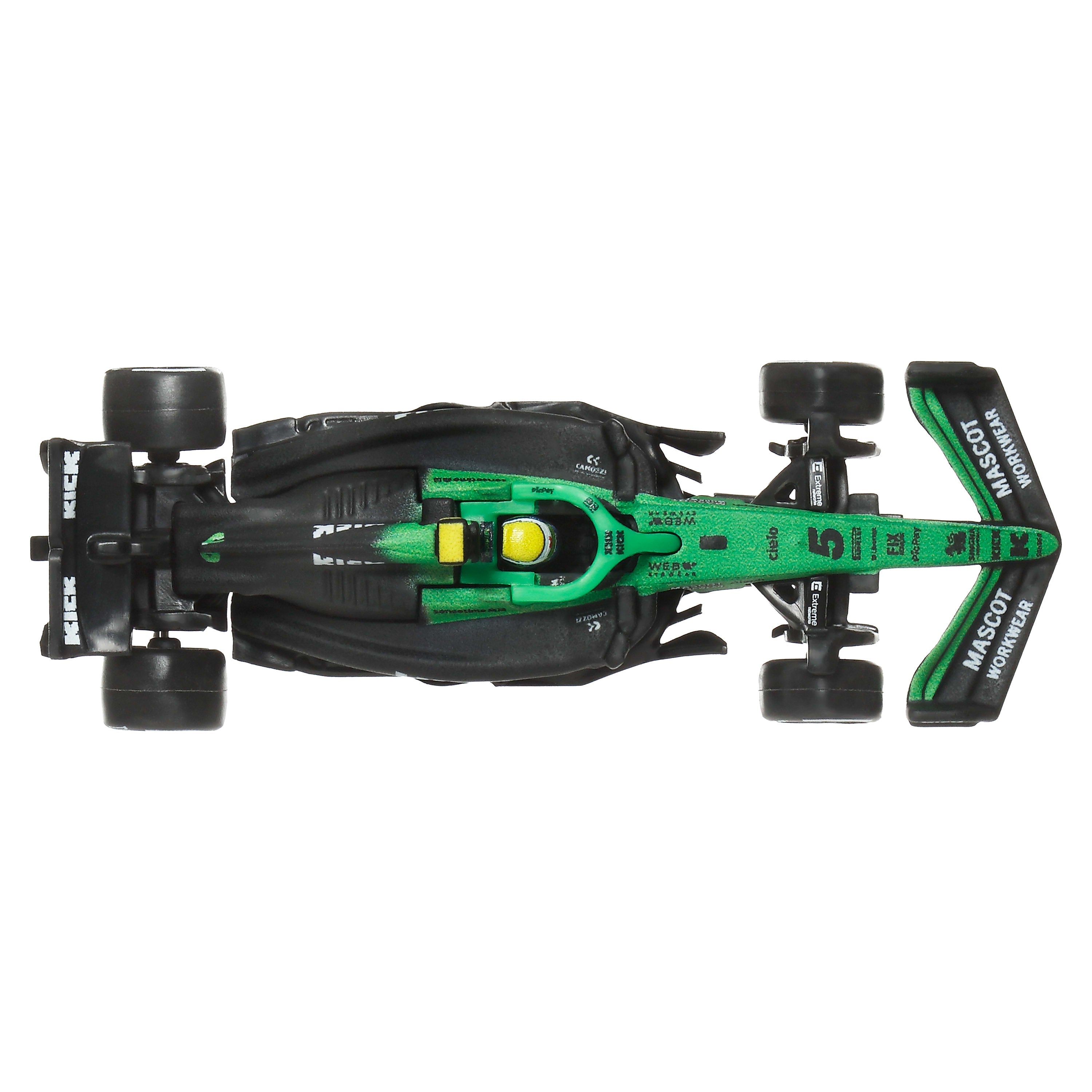 Hot Wheels Premium KICK Sauber 2025 Formula 1® Team #27 Nico Hülkenberg & Team #5 Gabriel Bortoleto
