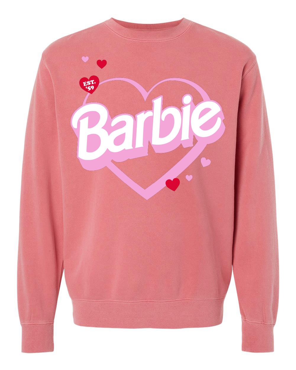 Barbie Hearts Sweatshirt
