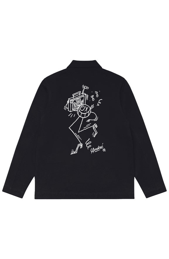 Fisher Price x André Saraiva Black Chore Jacket