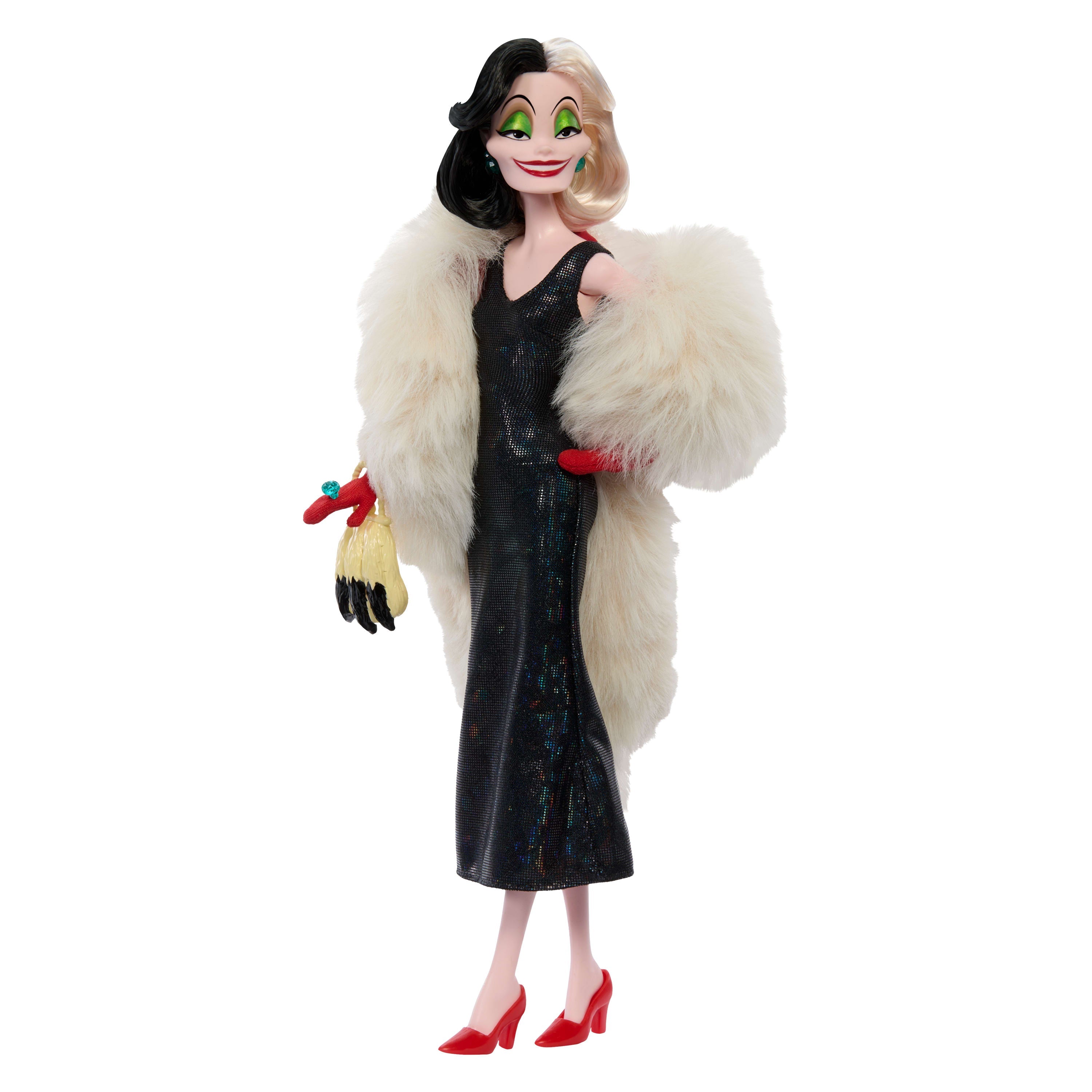 Disney Collector Cruella De Vil Collectible Villains Fashion Doll