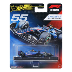 Hot Wheels Premium Atlassian Williams Racing 2025 Formula 1® Team #55