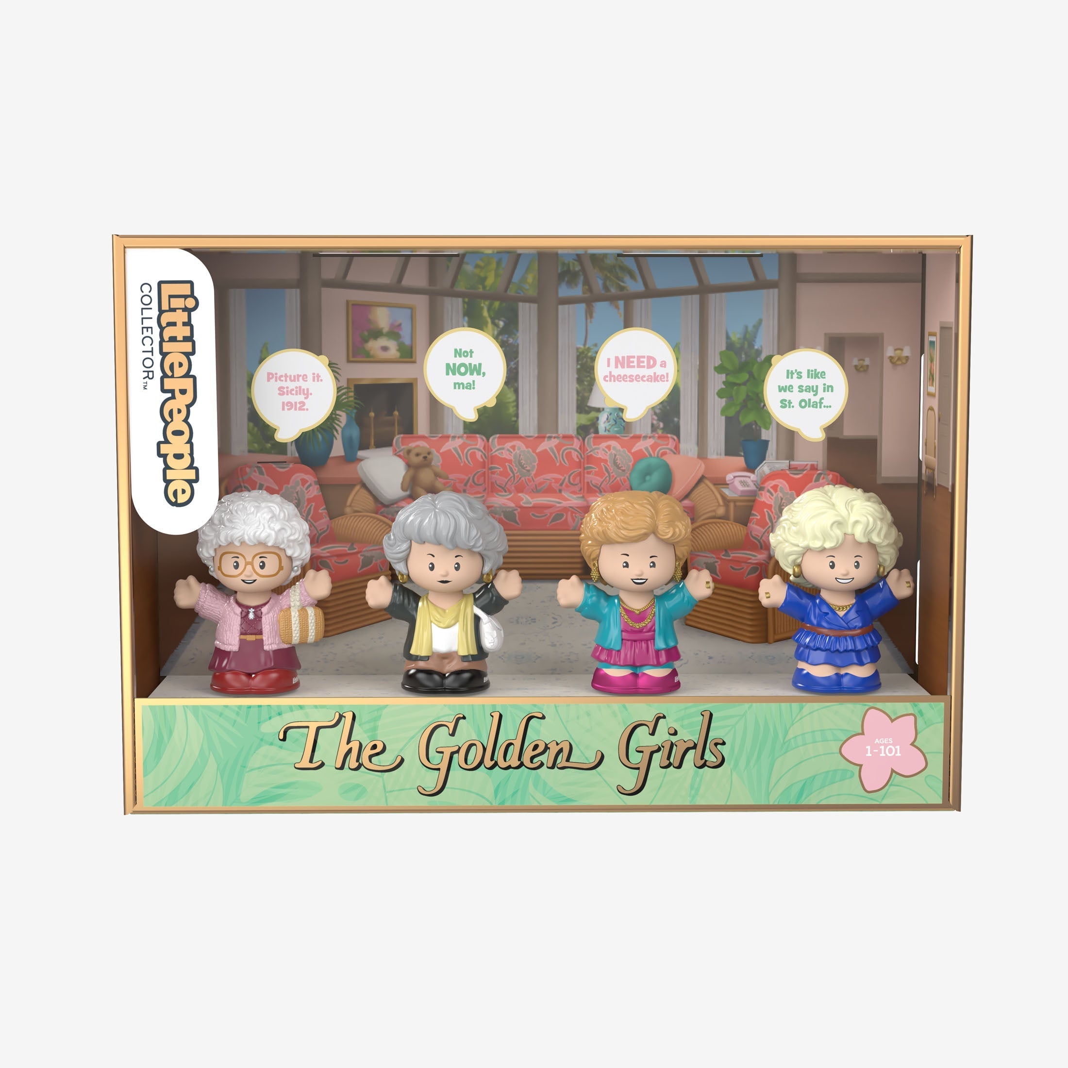 Little People Collector The Golden Girls Figures
