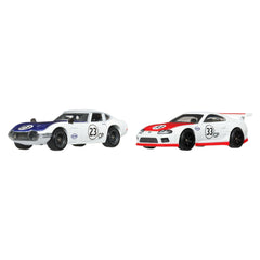 Hot Wheels Premium Car Culture 2-Pack Toyota 2000GT & Toyota Supra