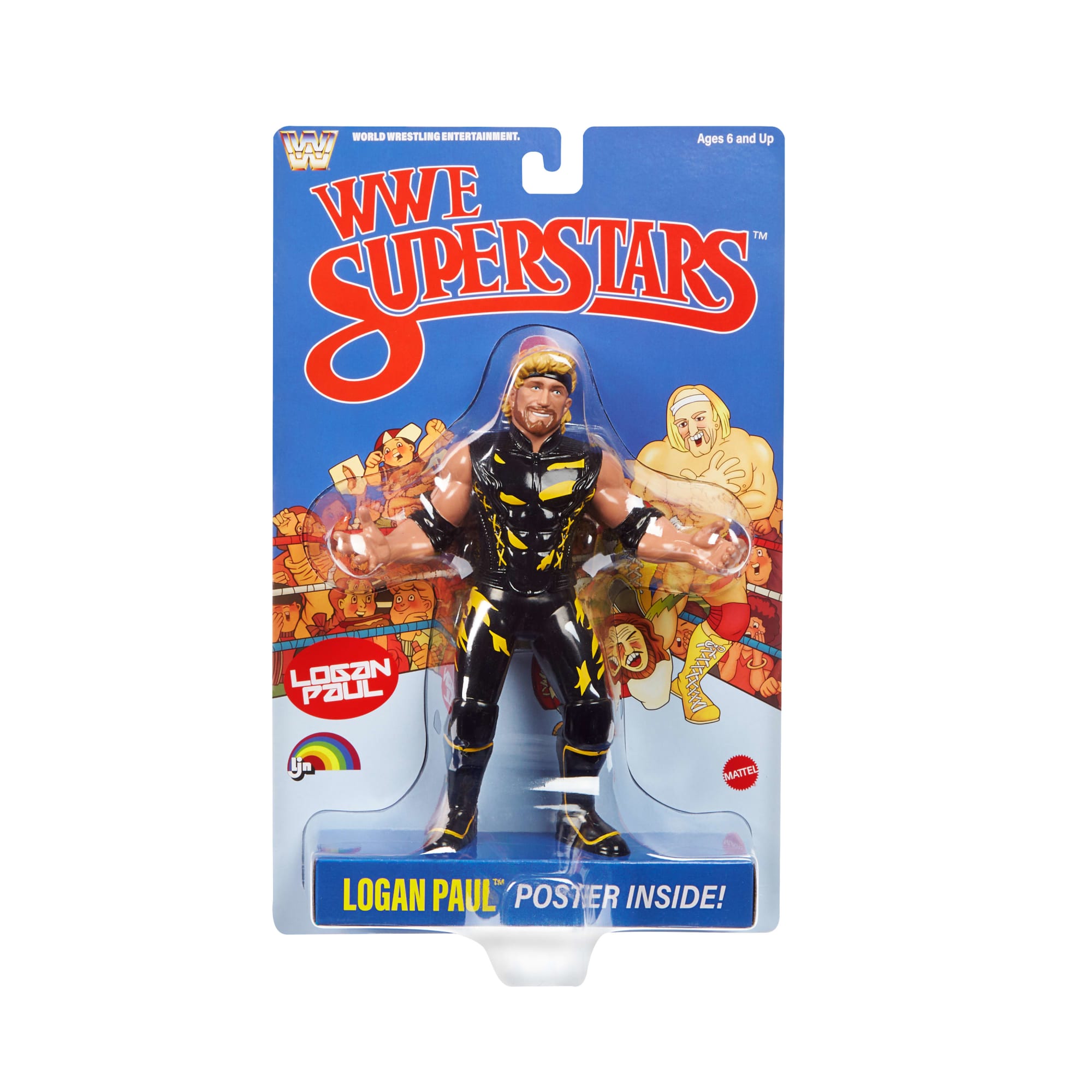LJN  WWE Superstars Logan Paul Action Figure