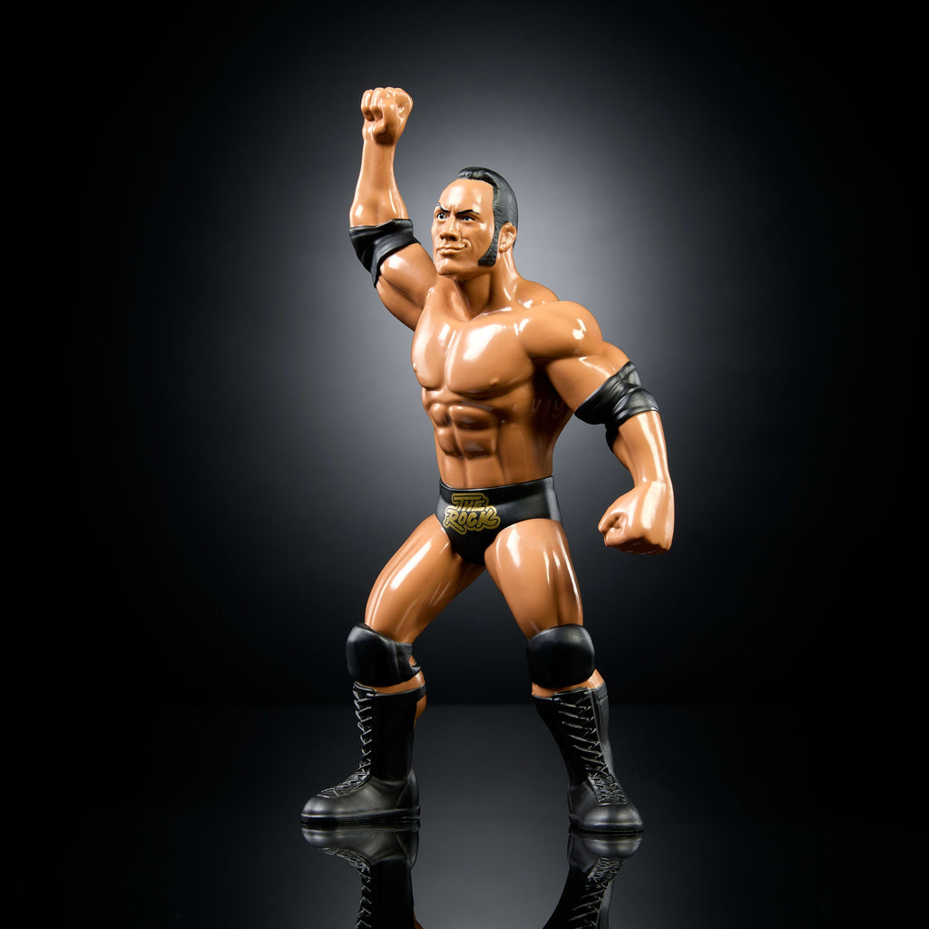 LJN WWE Superstars The Rock Action Figure
