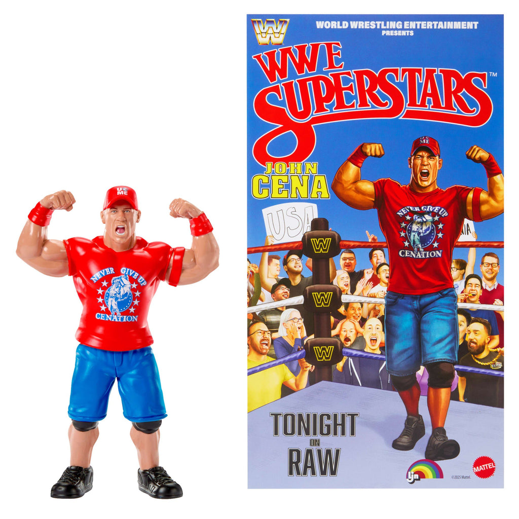 LJN WWE Superstars John Cena Action Figure