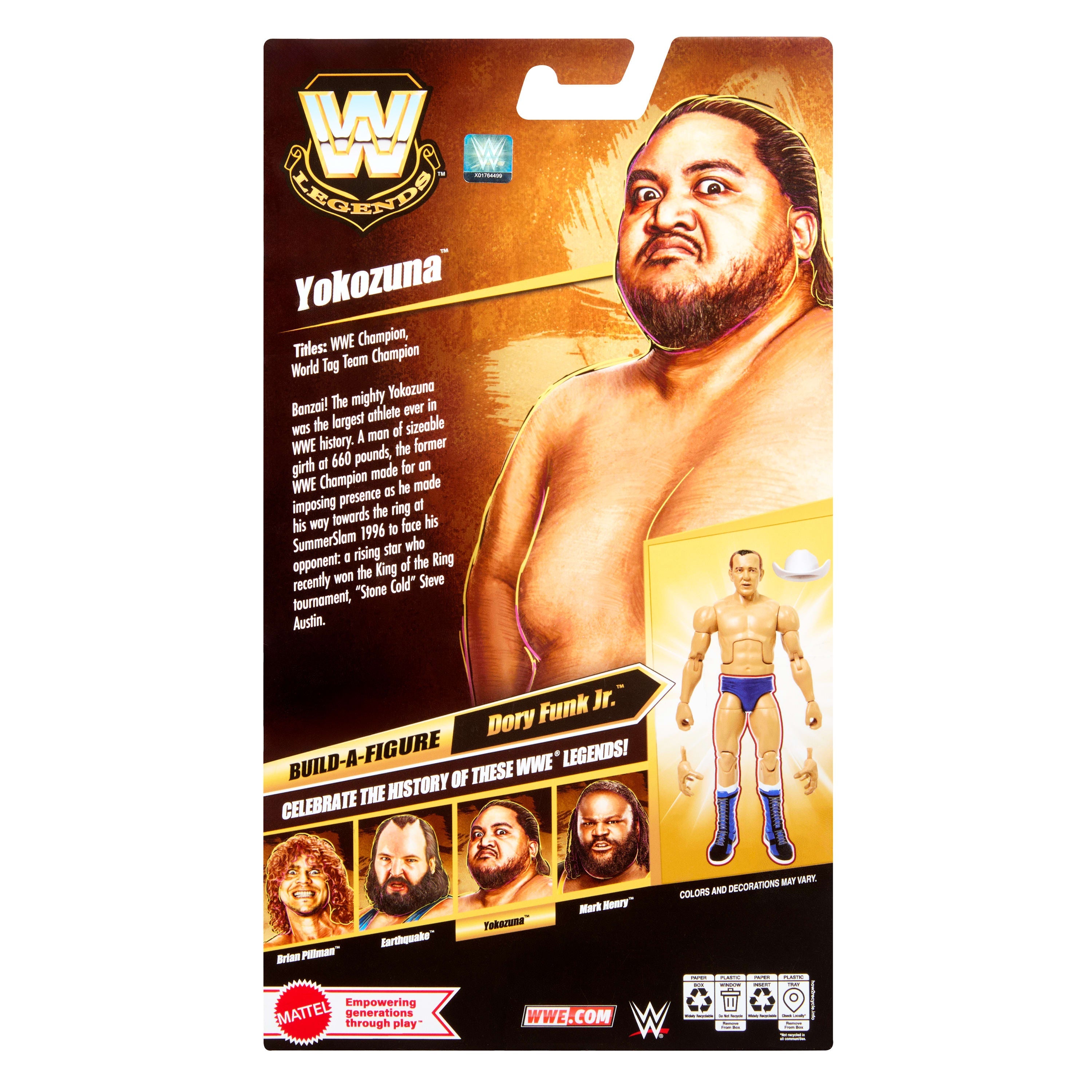 WWE Legends Elite Collection Yokozuna Action Figure