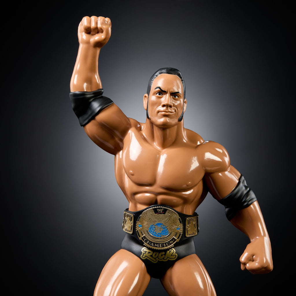 LJN WWE Superstars The Rock Action Figure