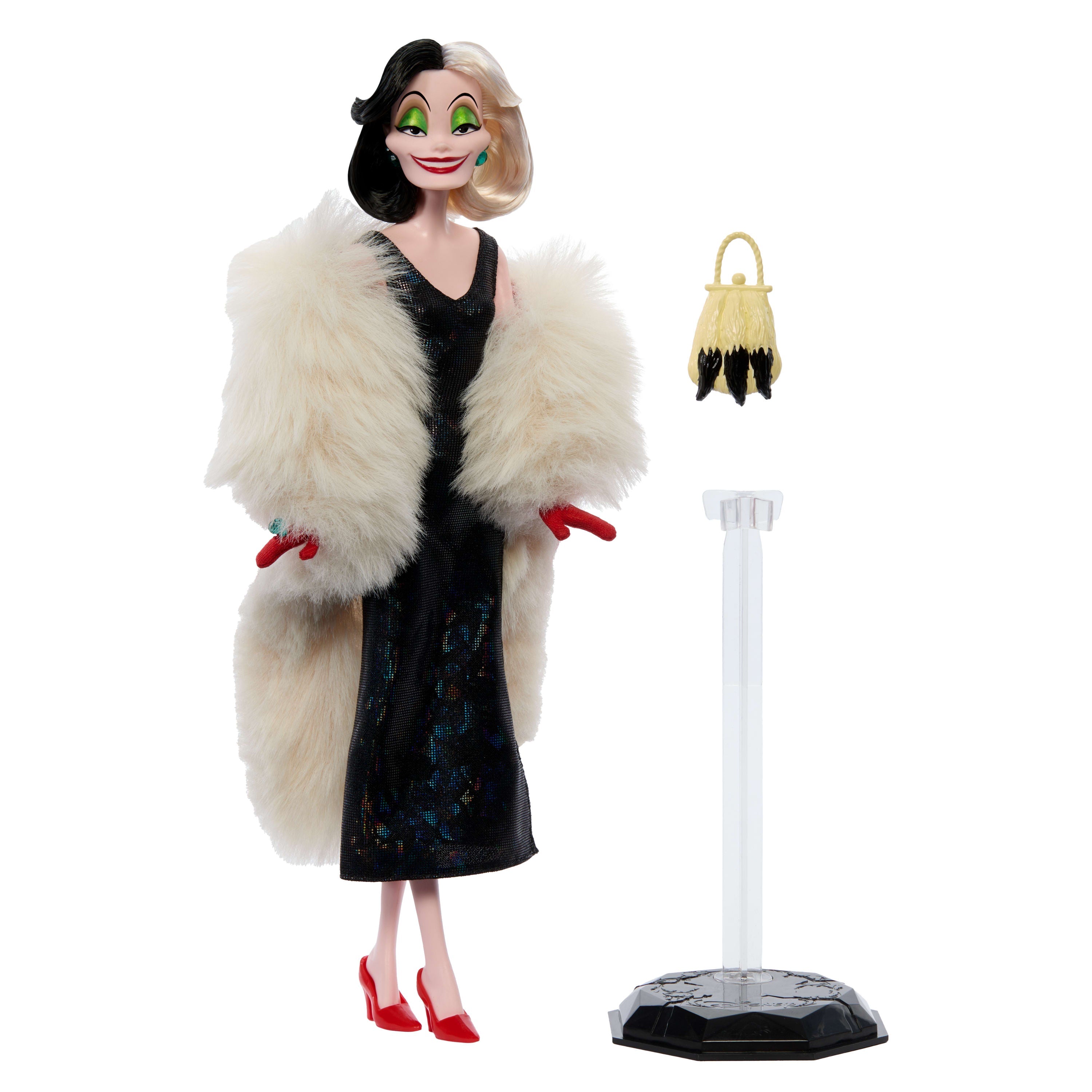 Disney Collector Cruella De Vil Collectible Villains Fashion Doll