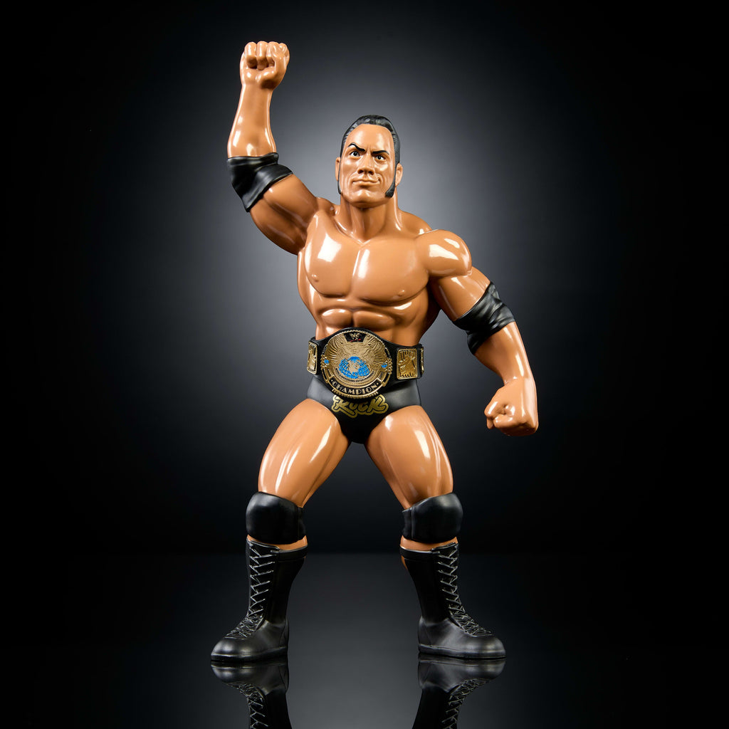 LJN WWE Superstars The Rock Action Figure