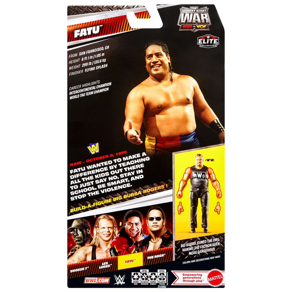WWE Monday Night War Elite Collection Fatu Action Figure