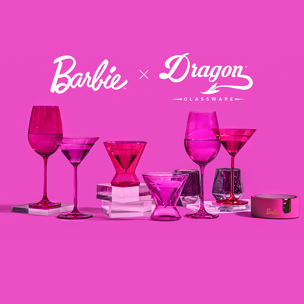 Barbie™ X Dragon Glassware® Coasters