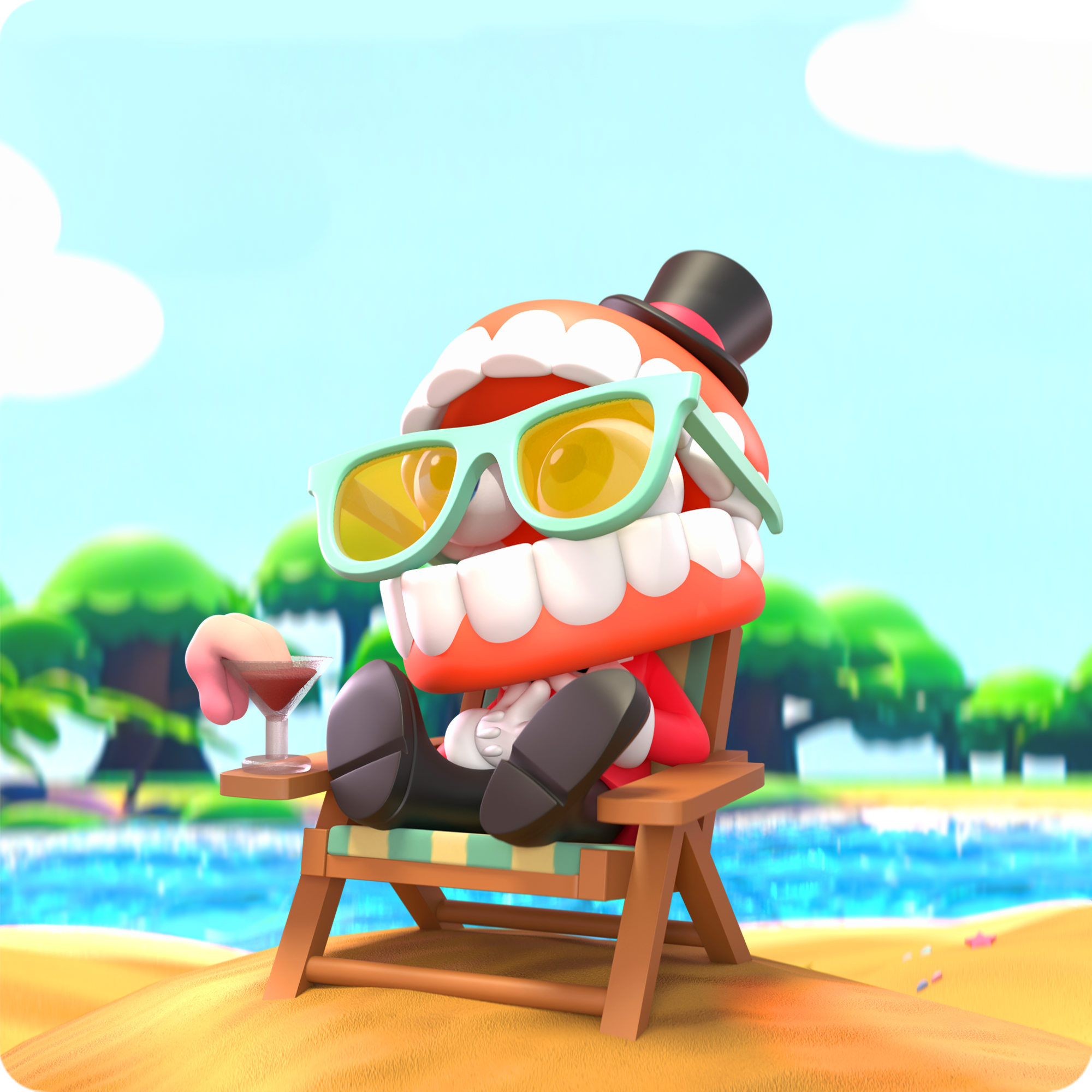 Digital Circus Animiniz: Beach Vacation Series
