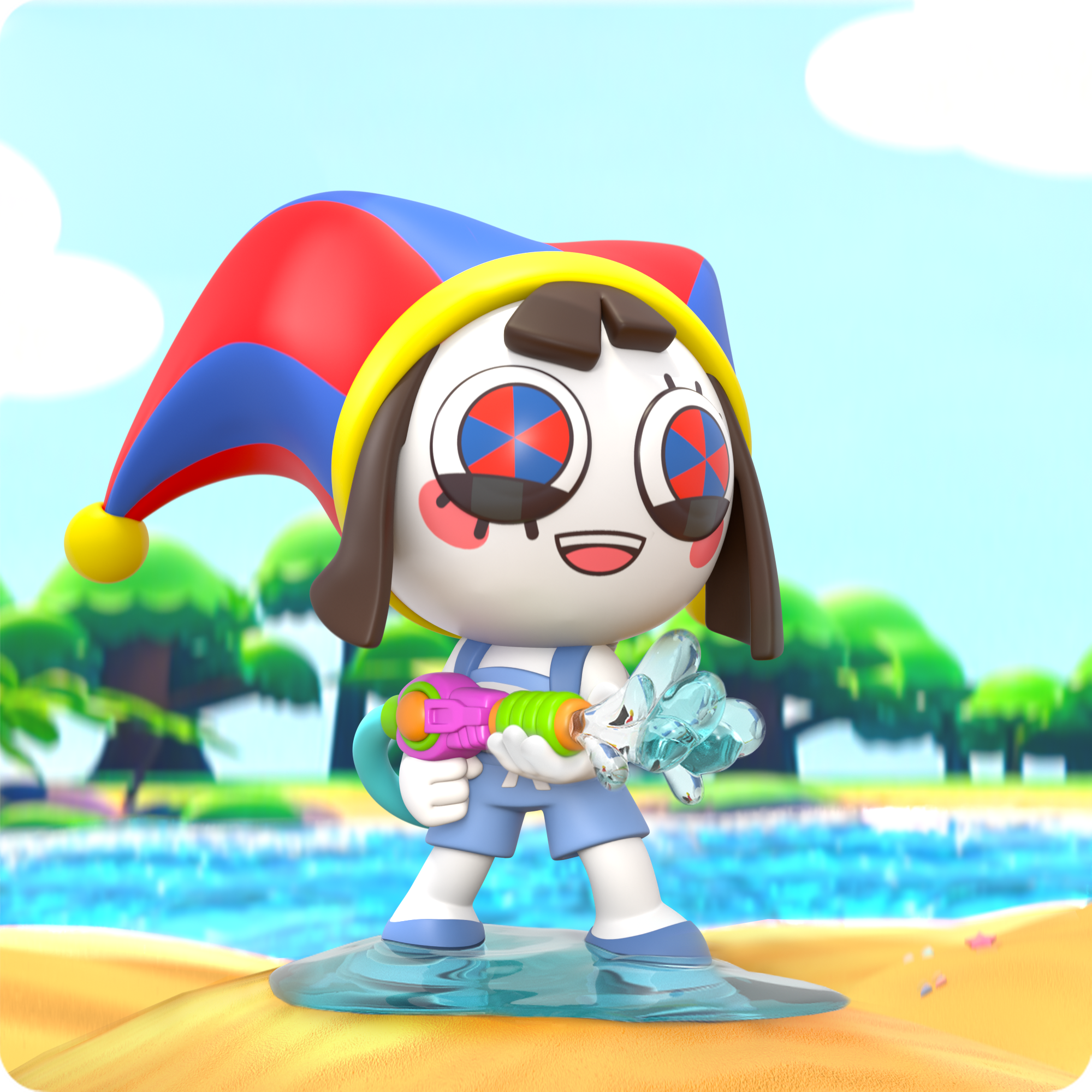 Digital Circus Animiniz: Beach Vacation Series