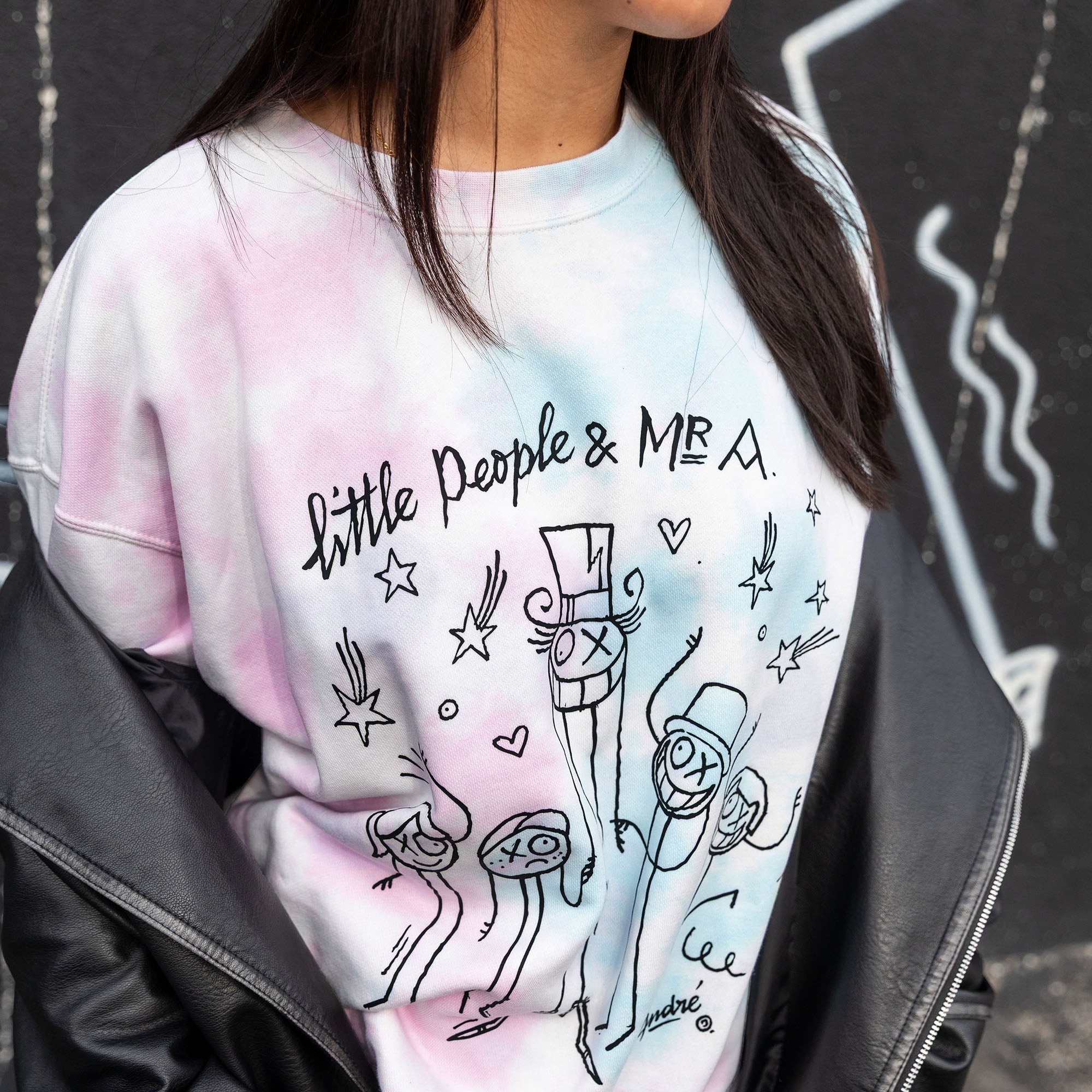 Fisher Price x André Saraiva Multi Tie Dye Sweatshirt